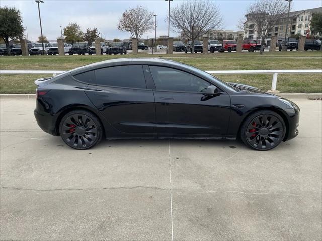 used 2023 Tesla Model 3 car, priced at $34,250