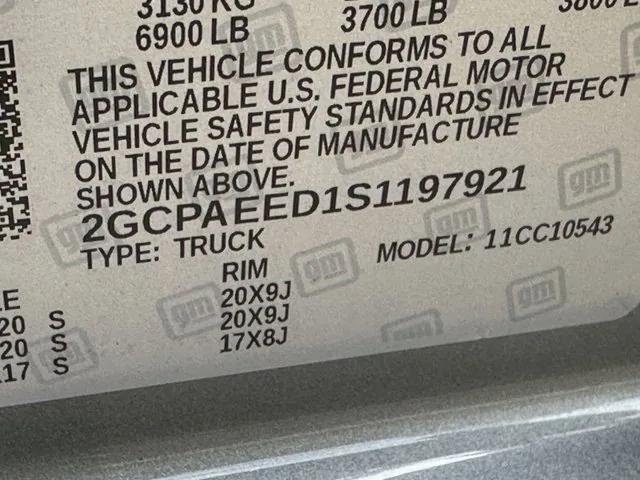 new 2025 Chevrolet Silverado 1500 car, priced at $52,295