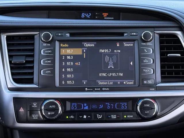 used 2019 Toyota Highlander car, priced at $22,950