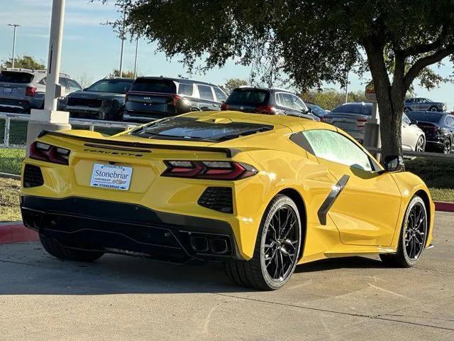 new 2025 Chevrolet Corvette car, priced at $85,550