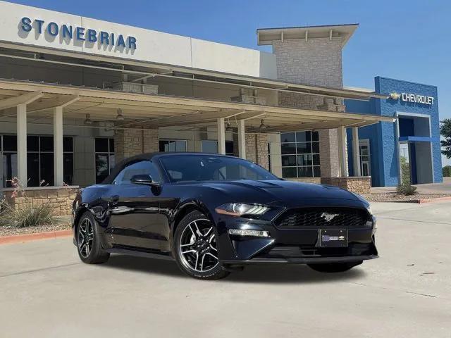 used 2021 Ford Mustang car, priced at $17,950
