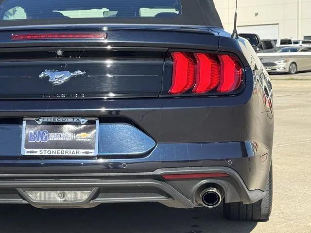 used 2021 Ford Mustang car, priced at $17,950