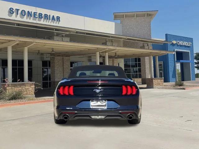 used 2021 Ford Mustang car, priced at $17,950