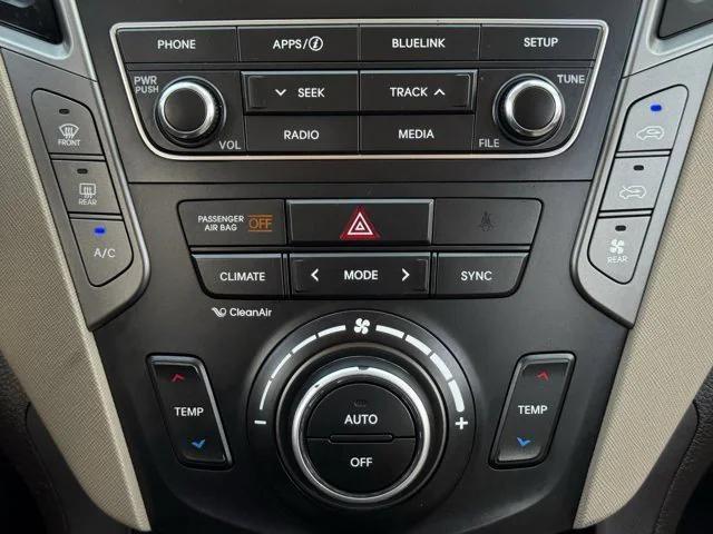 used 2017 Hyundai Santa Fe car, priced at $9,500