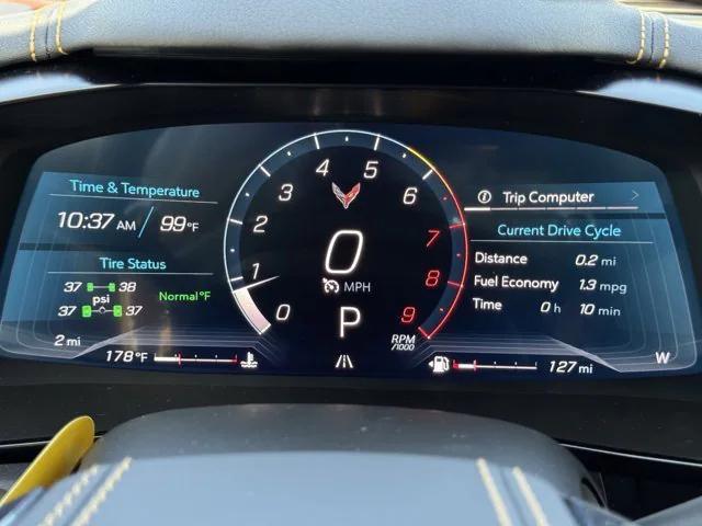 new 2025 Chevrolet Corvette car, priced at $128,102