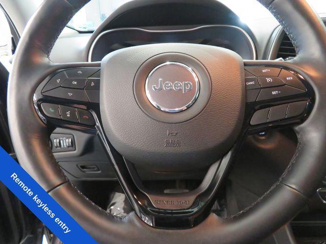 used 2021 Jeep Cherokee car, priced at $22,847
