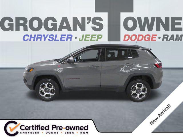 used 2022 Jeep Compass car, priced at $23,235