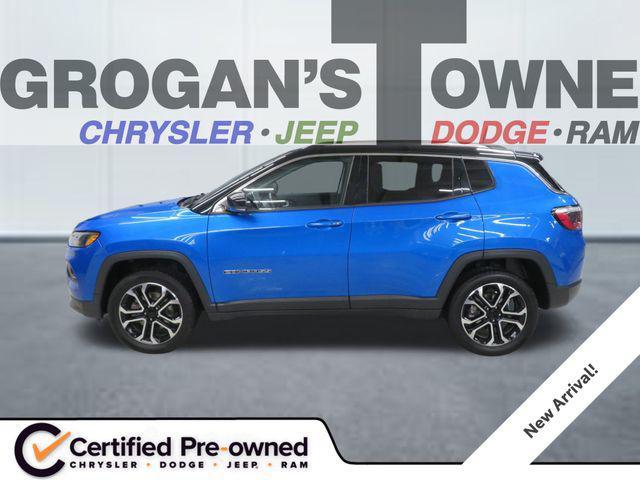used 2022 Jeep Compass car, priced at $20,485