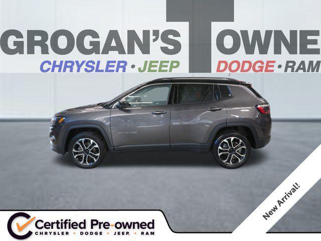 used 2022 Jeep Compass car, priced at $21,552