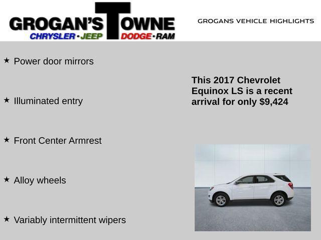 used 2017 Chevrolet Equinox car, priced at $9,424