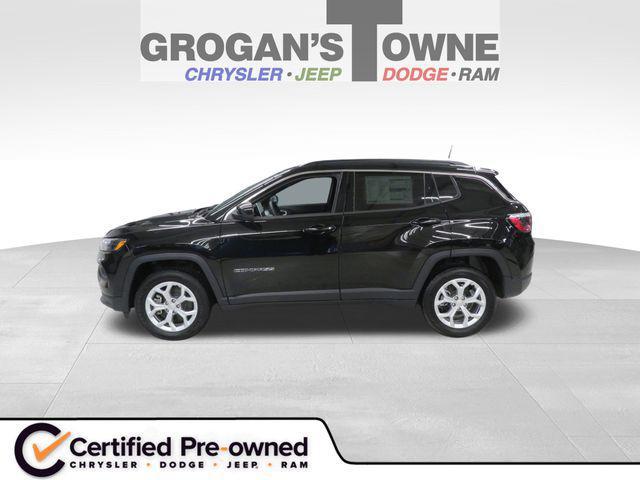 used 2024 Jeep Compass car, priced at $26,360