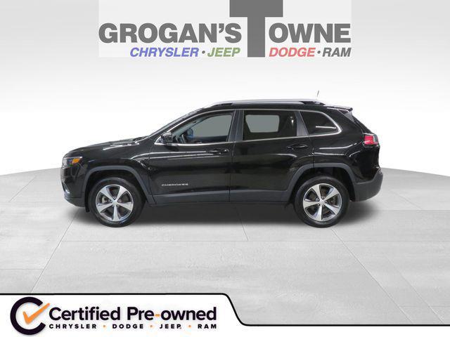 used 2021 Jeep Cherokee car, priced at $23,771