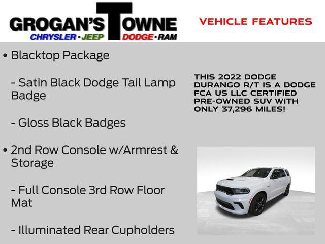 used 2022 Dodge Durango car, priced at $35,561