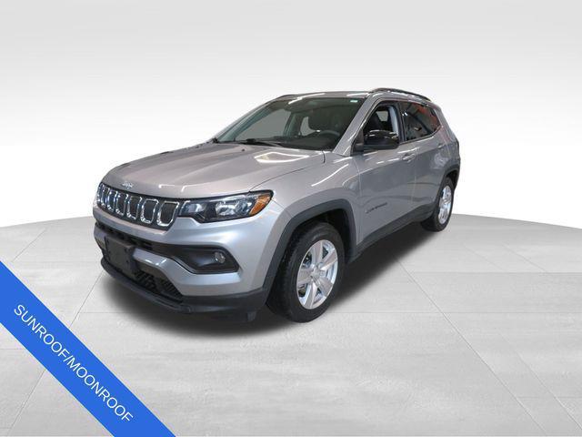 used 2022 Jeep Compass car, priced at $19,906