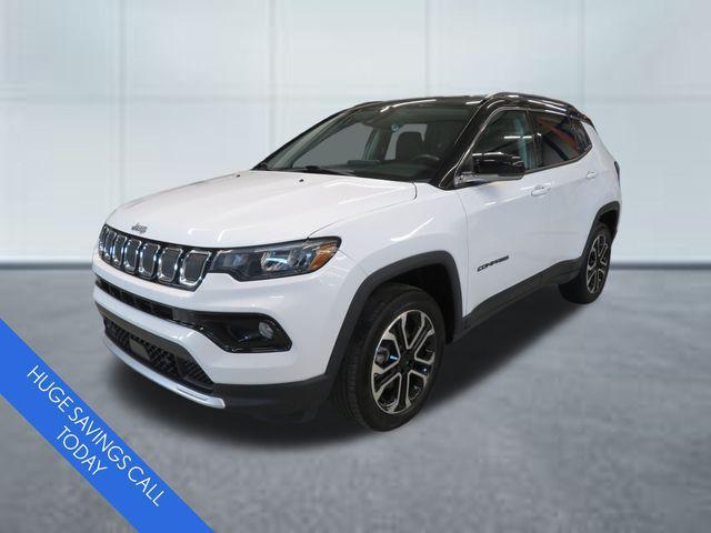used 2022 Jeep Compass car, priced at $22,941