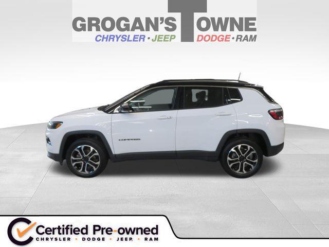 used 2022 Jeep Compass car, priced at $22,284
