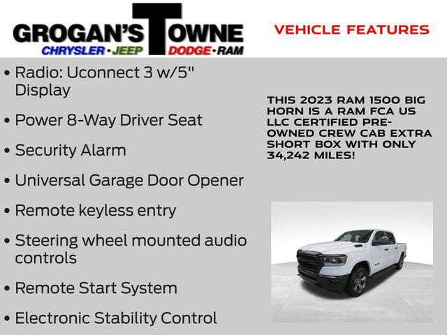 used 2023 Ram 1500 car, priced at $31,374