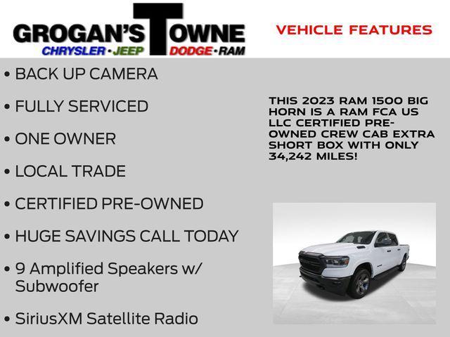 used 2023 Ram 1500 car, priced at $31,374
