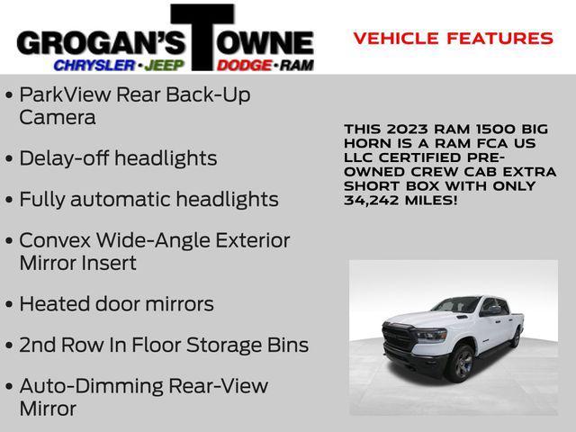used 2023 Ram 1500 car, priced at $31,374
