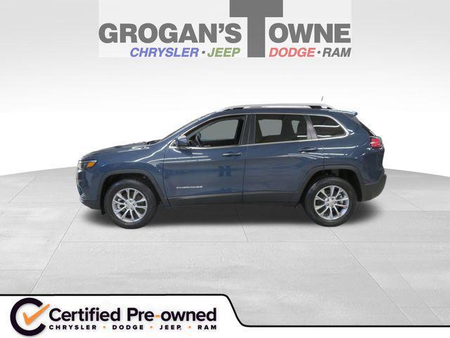 used 2021 Jeep Cherokee car, priced at $22,220