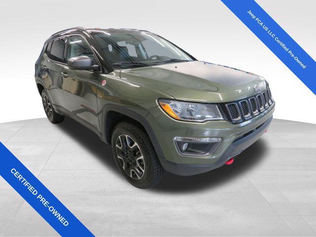 used 2021 Jeep Compass car, priced at $18,552