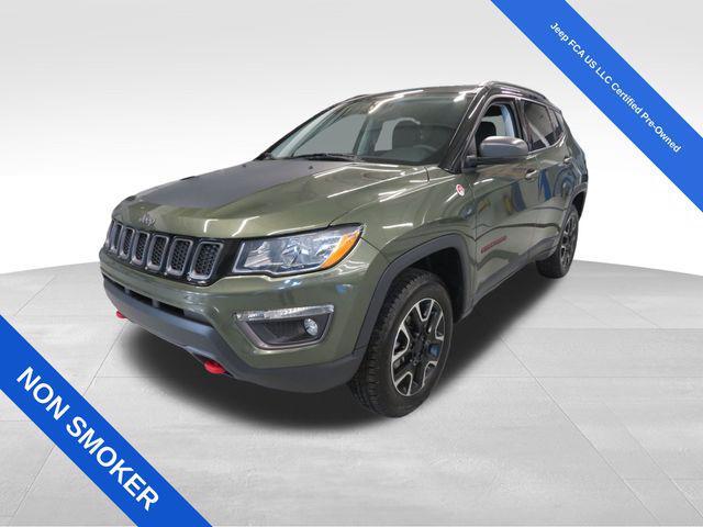 used 2021 Jeep Compass car, priced at $18,552