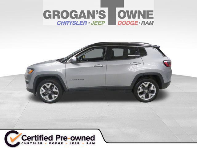 used 2021 Jeep Compass car, priced at $18,456