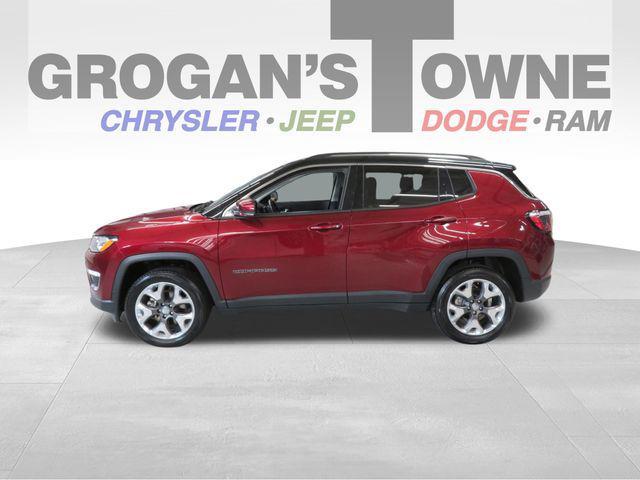 used 2021 Jeep Compass car, priced at $19,147