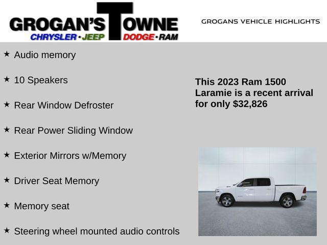used 2023 Ram 1500 car, priced at $32,826