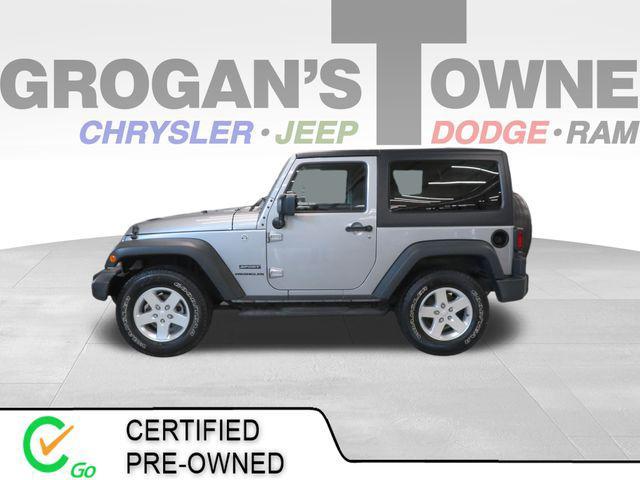 used 2016 Jeep Wrangler car, priced at $14,451