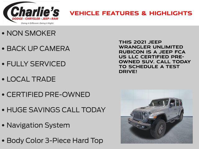 used 2021 Jeep Wrangler Unlimited car, priced at $57,965