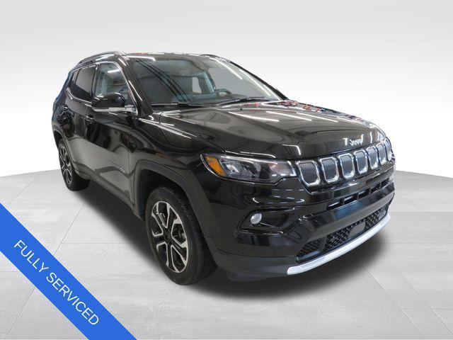 used 2022 Jeep Compass car, priced at $21,971