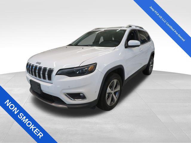 used 2021 Jeep Cherokee car, priced at $22,379