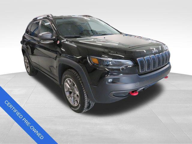 used 2021 Jeep Cherokee car, priced at $22,579