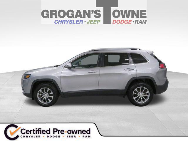 used 2021 Jeep Cherokee car, priced at $20,983