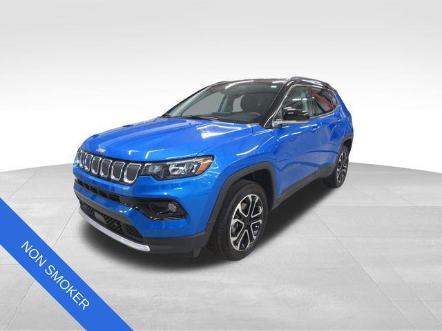 used 2022 Jeep Compass car, priced at $23,864