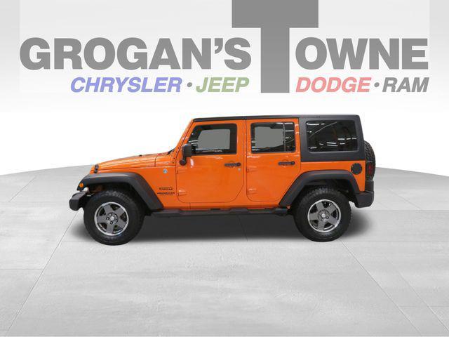 used 2013 Jeep Wrangler Unlimited car, priced at $18,222