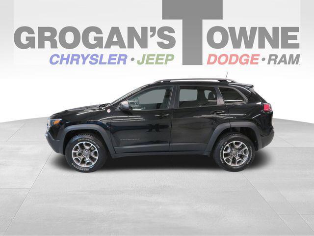 used 2021 Jeep Cherokee car, priced at $22,940