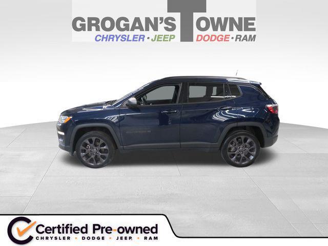 used 2021 Jeep Compass car, priced at $18,416