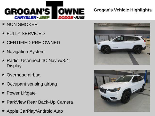 used 2023 Jeep Cherokee car, priced at $21,665