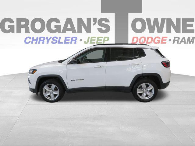 used 2022 Jeep Compass car, priced at $21,160