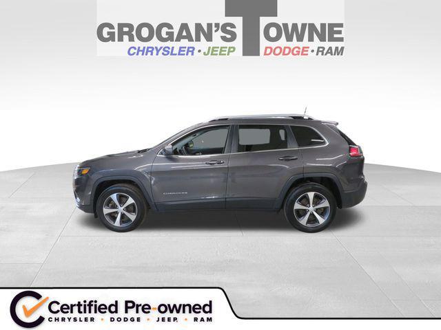 used 2021 Jeep Cherokee car, priced at $23,863