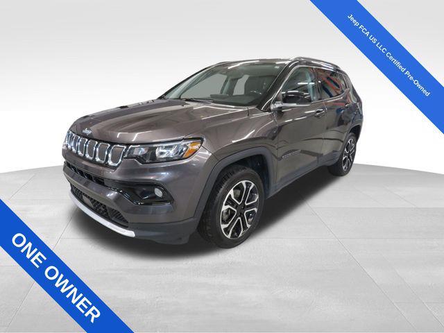 used 2022 Jeep Compass car, priced at $18,409