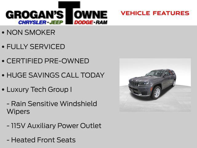 used 2022 Jeep Grand Cherokee L car, priced at $29,488