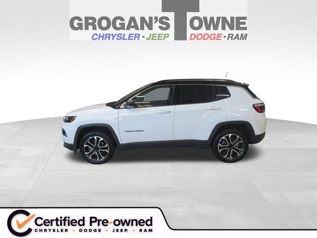 used 2022 Jeep Compass car, priced at $22,953