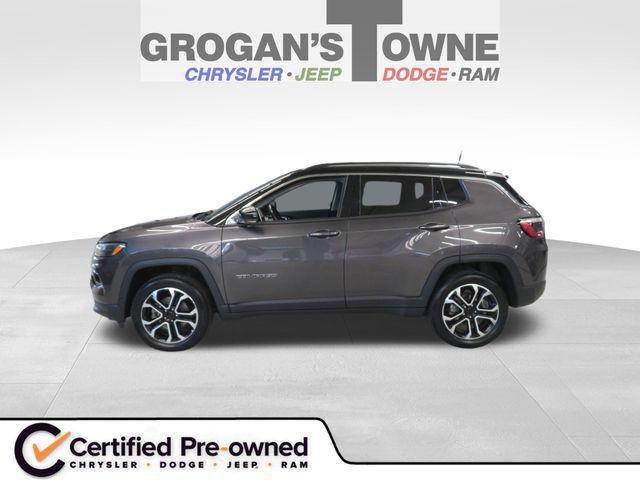 used 2022 Jeep Compass car, priced at $21,270