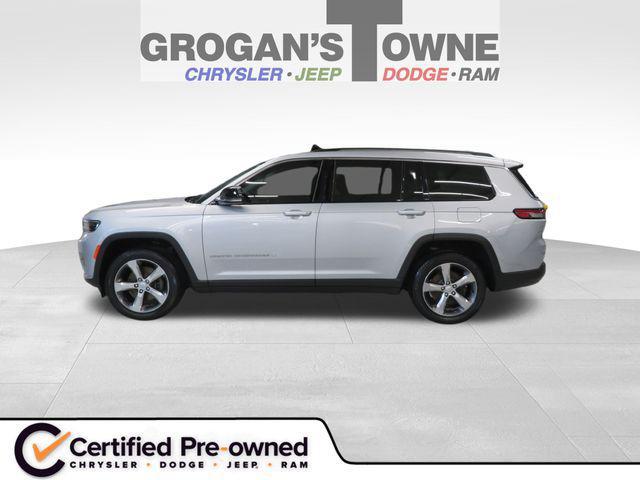 used 2021 Jeep Grand Cherokee L car, priced at $28,863