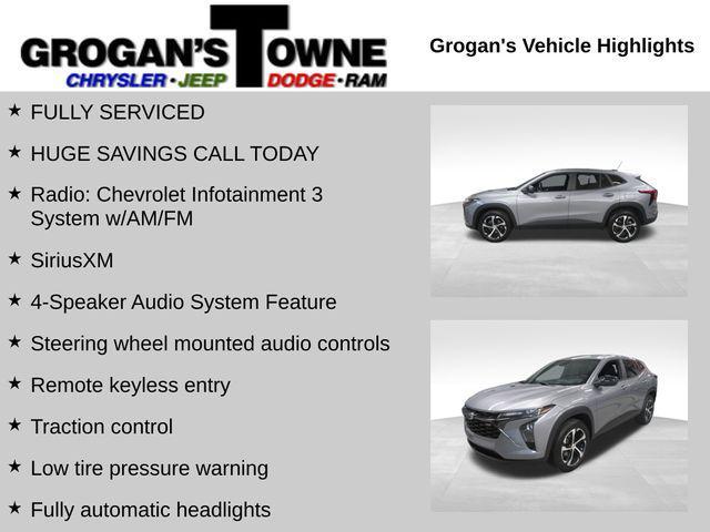 used 2024 Chevrolet Trax car, priced at $21,507