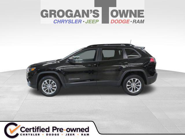 used 2022 Jeep Cherokee car, priced at $22,843
