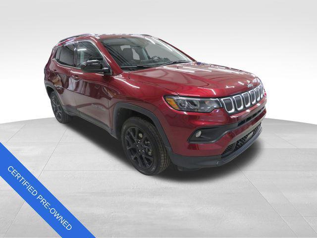 used 2022 Jeep Compass car, priced at $19,113